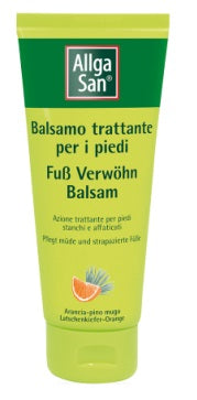 naturwaren italia allgasan balsamo trattante per i piedi stanchi e affaticati 100 ml allga san ean 4030538507333