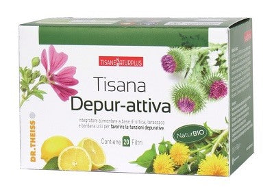 naturwaren italia naturplus tisana depur attiva 20 filtri naturwaren