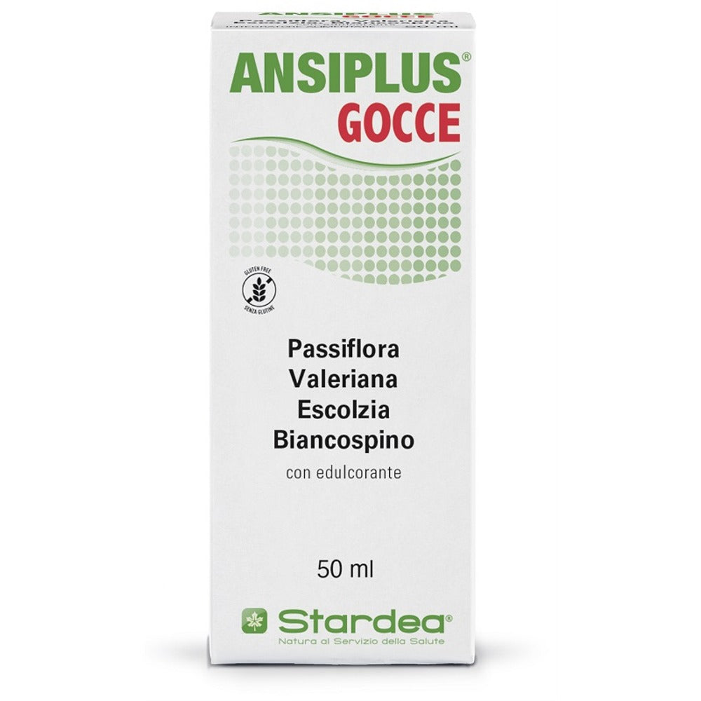 nessuno ansiplus gocce 50 ml senza glutine con edulcorante senza alcol ean 8053614911028