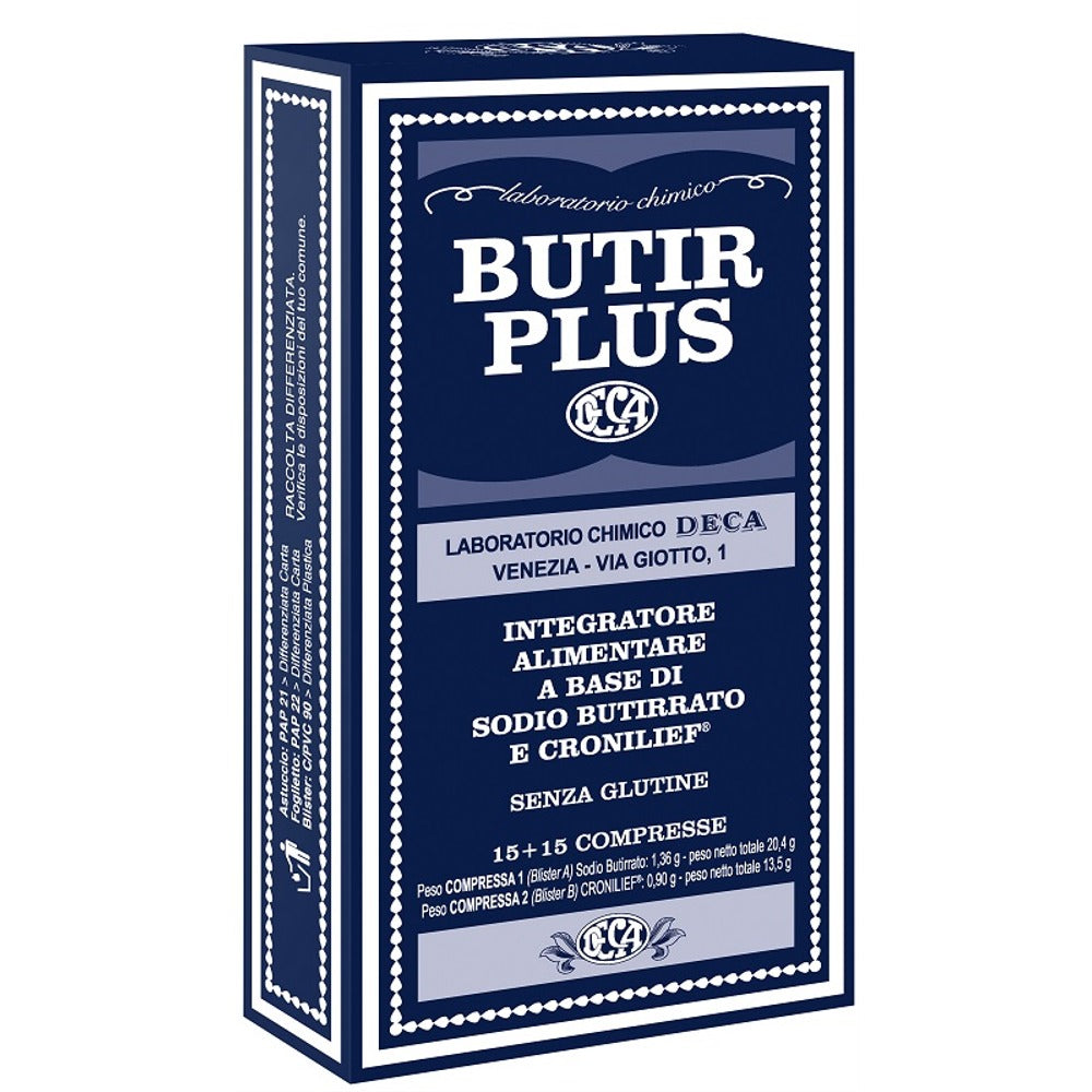 nessuno butir plus 15 15 compresse senza glutine