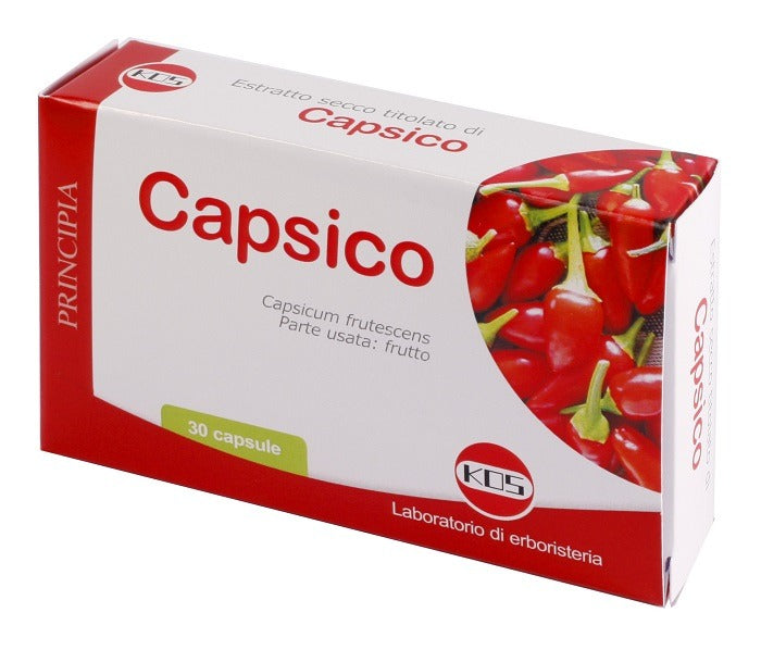 nessuno capsico estratto secco 30 capsule