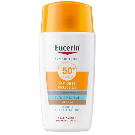 nessuno eucerin sun fluido ultra leggero tinted spf50 50 ml ean 4005800357640