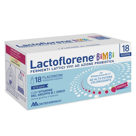 nessuno lactoflorene bimbi 18 flaconcini 10 ml ean 8058363622621