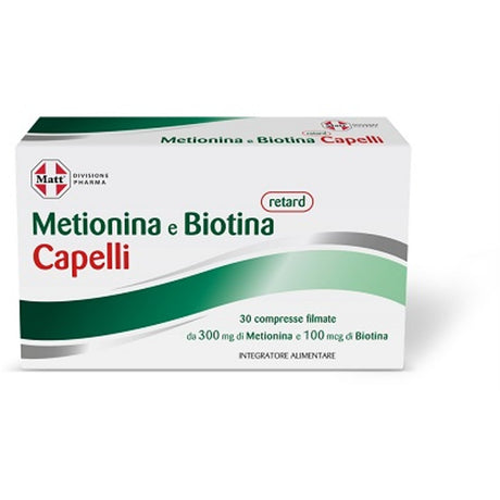 nessuno matt divisione pharma metionina e biotina retard capelli 30 compresse ean 8021581600306