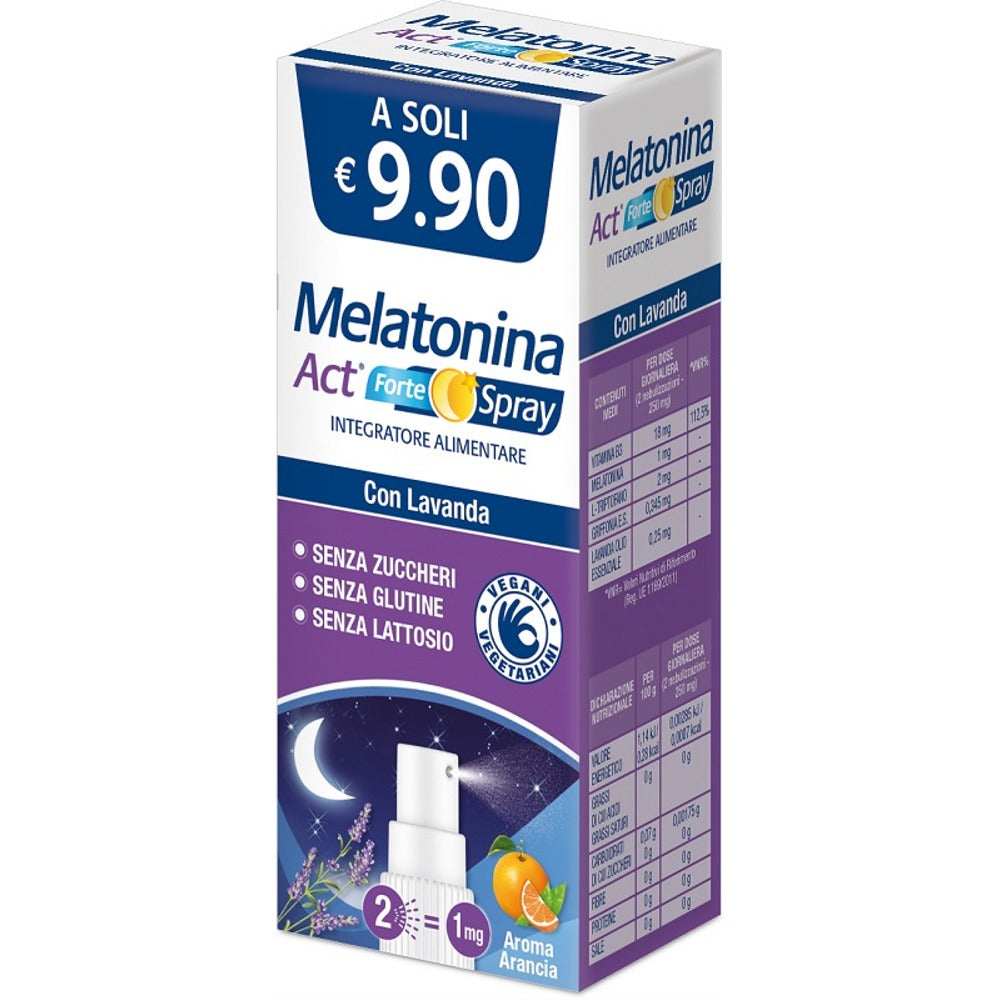 nessuno melatonina act forte spray 15 ml ean 8058951700113