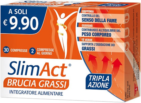 nessuno slim act brucia grassi 30 compresse ean 8058951700083