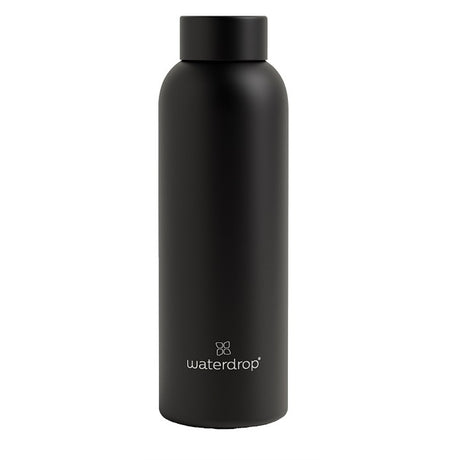 nessuno waterdrop bottiglia acciaio black matt 600 ml ean 9120117500758