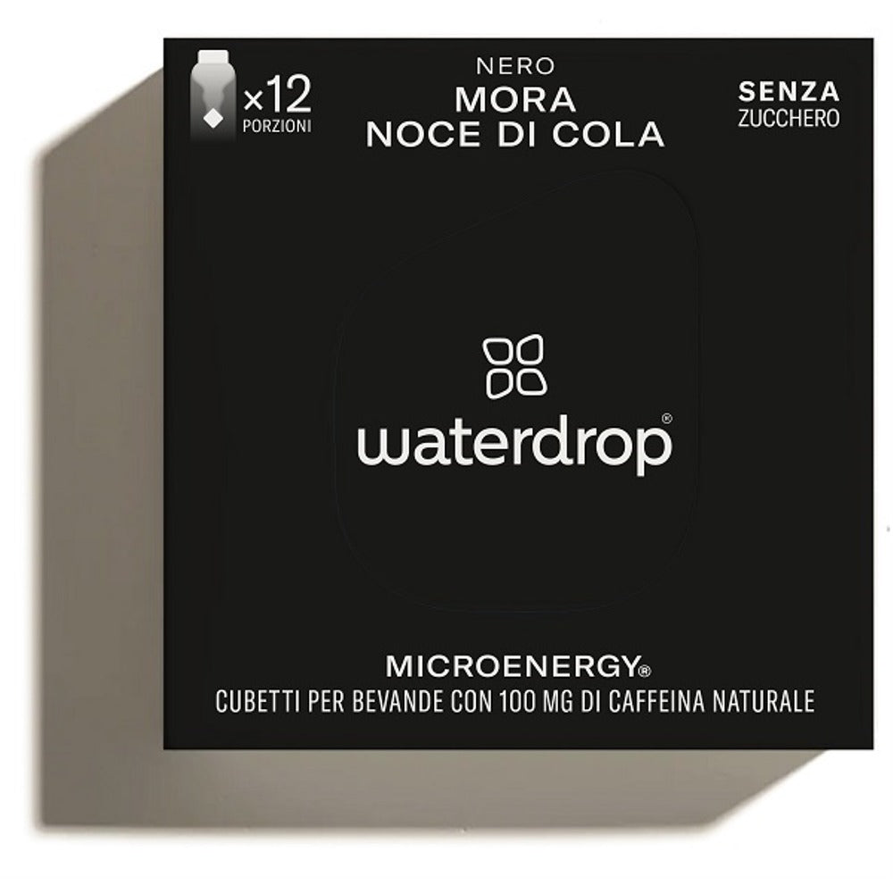 nessuno waterdrop microenergy nero 12 cubetti ean 9120125314248
