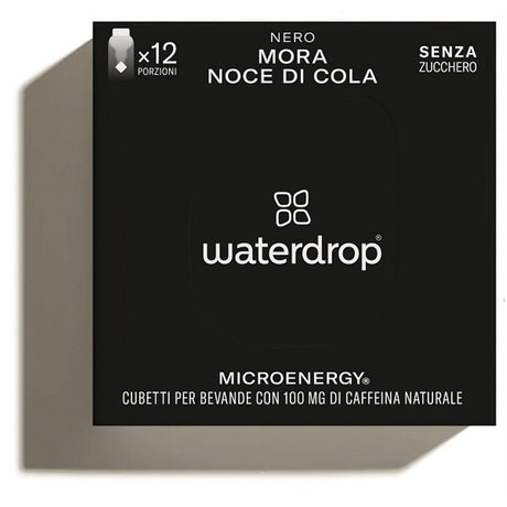 nessuno waterdrop microenergy nero 12 cubetti ean 9120125314248