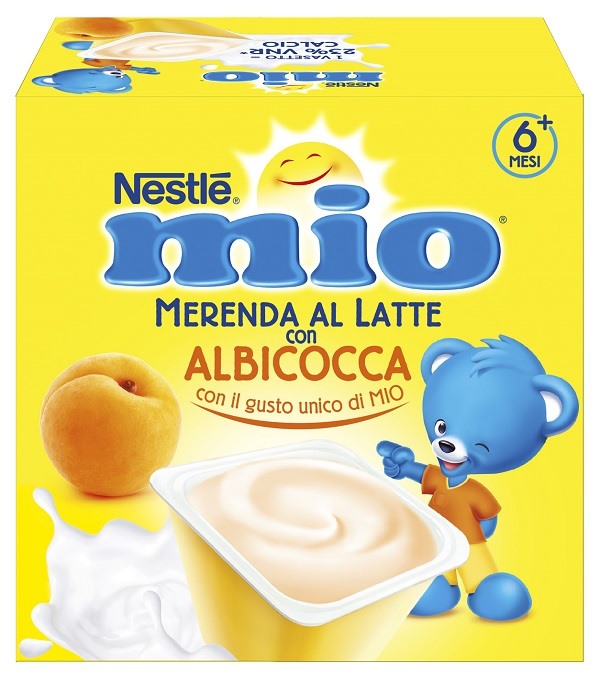 nestle italiana mio merenda albicocca 4 x 100 g nestle ean 40057804