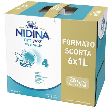 nidina nidina optipro 4 liquido 6 x 1 l nidina ean 8445290527325