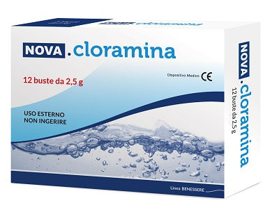 nova argentia ind farm nova cloramina 12 buste 25 g nova argentia ean 8056471910258