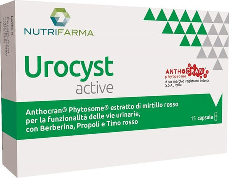 nutrifarma nutrifarma urocyst active 15 capsule nutrifarma ean 8032611857645