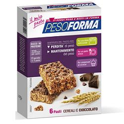 nutrition sante italia pesoforma barretta cerealicioccolato 12 x 31 g pesoforma ean 8018031000472