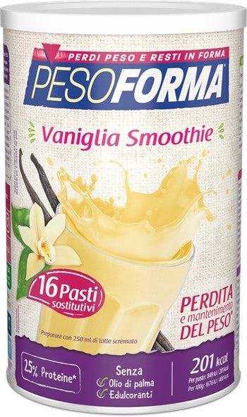 nutrition sante italia pesoforma vaniglia smoothie 436 g pesoforma ean 3175681268401