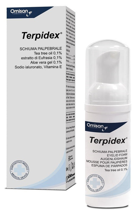 omisan farmaceutici schiuma palpebrale terpidex 50 ml ean 8015658003800