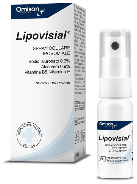 omisan farmaceutici spray oculare liposomiale lipovisial 10 ml ean 8015658003848