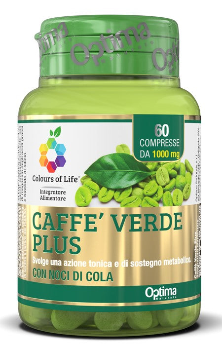 optima naturals colours of life caffe verde plus 60 compresse 1000mg colours of life ean 8052432433958