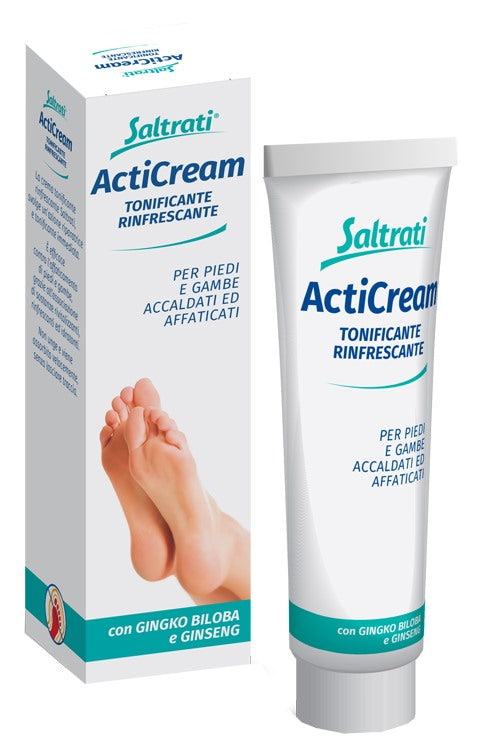 pasquali saltrati acticream tonificante rinfrescante per piedi e gambe 100 ml saltrati ean 8032738380170