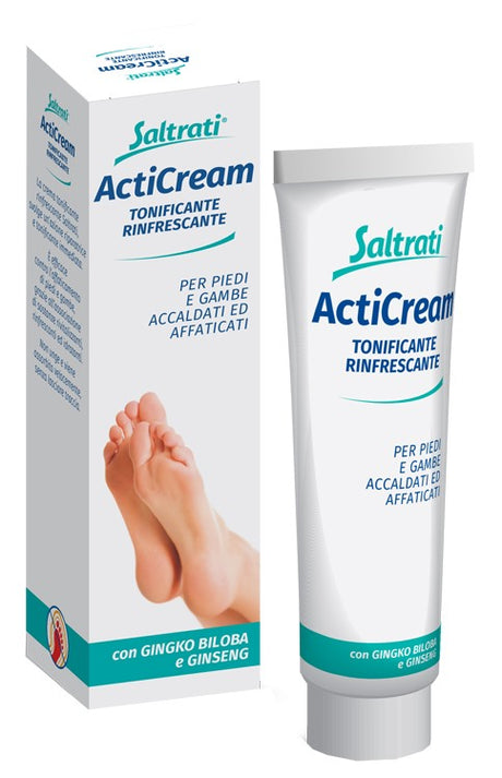 pasquali saltrati acticream tonificante rinfrescante per piedi e gambe 100 ml saltrati ean 8032738380170