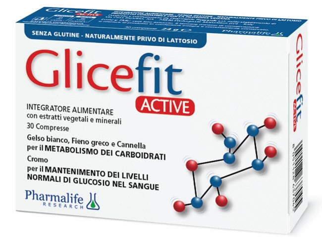 pharmalife research glicefit active 30 compresse pharmalife research ean 8051128637045