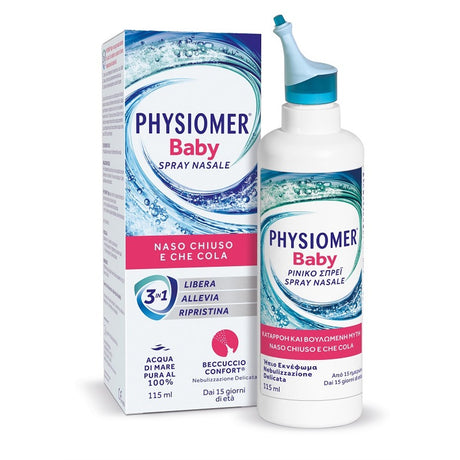 physiomer spray nasale physiomer baby 115 ml physiomer ean 3564300034877