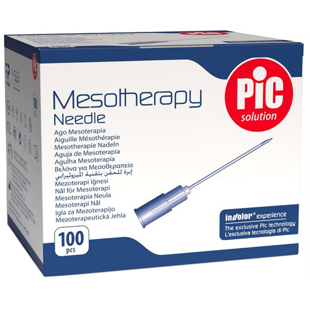 pic ago pic mesoterapia sterile monouso apirogeno atossico cono luer lock gauge 27 6 mm 1 pezzo pic ean 6923033438906