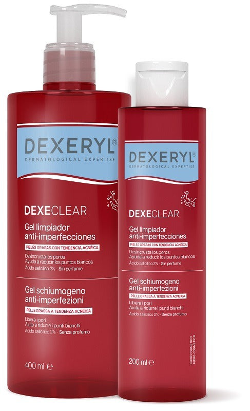 pierre fabre dermatologie dexeclear gel schiumogeno anti imperfezioni 200 ml pierre fabre dermatologie ean 3573994009061