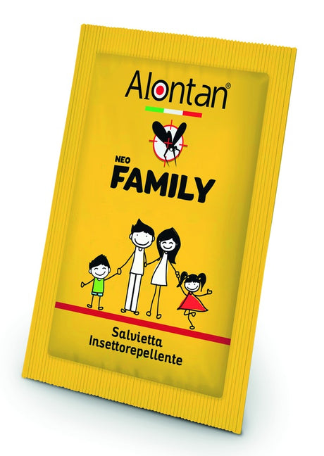 pietrasanta pharma alontan neo family salviette 12 pezzi icaridina 10 alontan ean 8032956144677