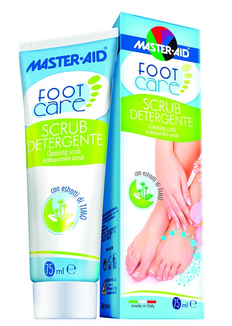 pietrasanta pharma spa master aid footcare detergente scrub per piedi 75 ml l4 master aid ean 8032956144172