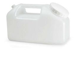 pikdare contenitore a tanica per la raccolta delle urine 24 orein polietilene trasparentetappo a vite con scala graduata da 500 a 2500ml pic ean 8055776099613