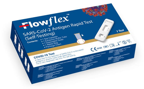 pm2 services test antigenico rapido covid 19 flowflex autodiagnostico determinazione qualitativa antigeni sars cov 2 in tamponi nasali mediante immunocromatografia provetta con alluminio pm2 services ean 6921756492427