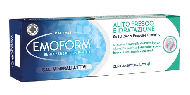 polifarma benessere emoform alito fresco e idratazione 75 ml ean 8056772951363