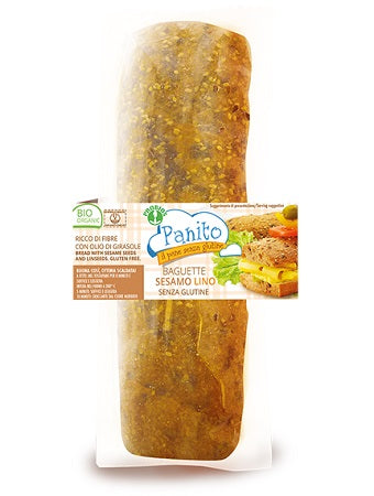 probios societa benefit panito baguette con semi di sesamo e lino 180 g probios ean 8018699016532