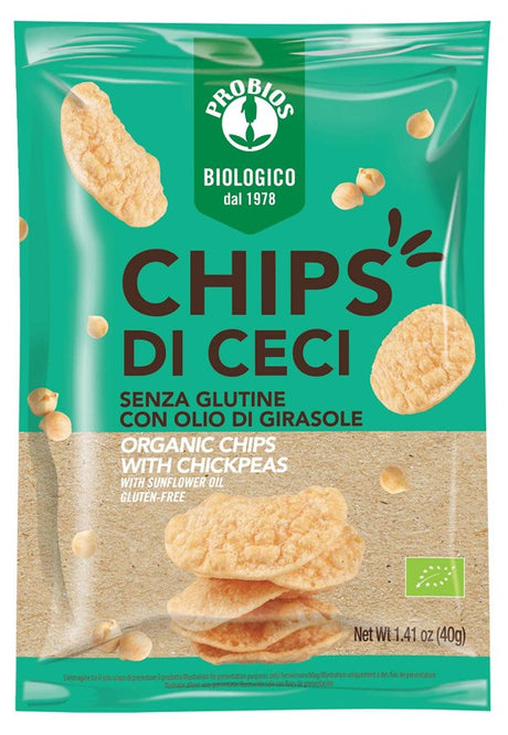 probios societa benefit probios chips di ceci 40 g probios ean 8018699022465