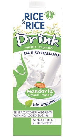 probios societa benefit ricerice bevanda di riso alle mandorle 1 litro probios ean 8018699009015