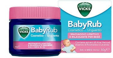 procter vicks vicks babyrub unguento 50 g vicks ean 8001090437327