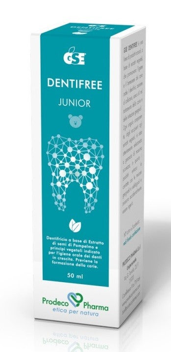 prodeco pharma gse dentifree junior 50 ml gse ean 8057968090330