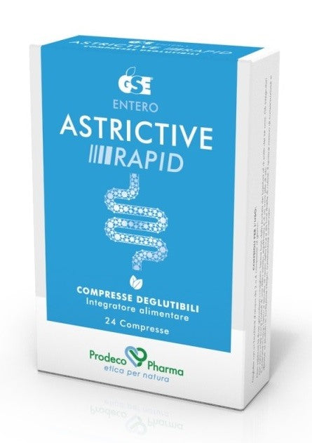 prodeco pharma gse entero astrictive rapid 24 compresse deglutibili gse