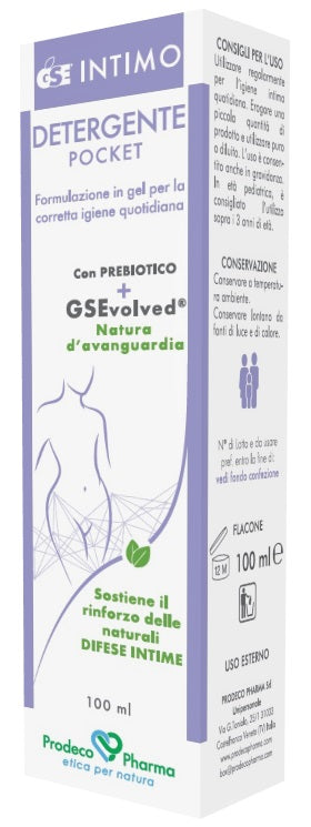 prodeco pharma gse intimo detergente pocket 100 ml gse ean 8057968090705