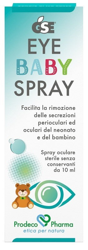 prodeco pharma srl gse eye baby spray 10 ml gse ean 8033959761052