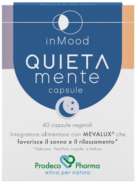 prodeco pharma srl inmood quietamente 40 capsule ean 8057968092174