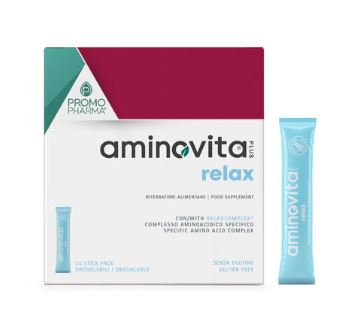 promopharma aminovita plus relax 20 stick da 2 g promopharma