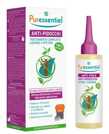 puressentiel lozione antipidocchi 100 ml pettine puressentiel puressentiel ean 3401098489505