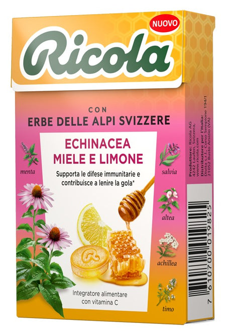 ricola ricola echinacea miele limone 50 g ricola ean 7610700019825