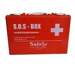 safety cassetta medicale gruppo a b safety