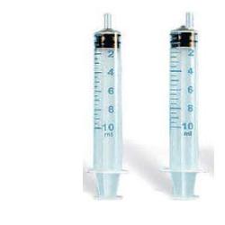 safety siringa plastica senza ago sterile 10ml ecc safety