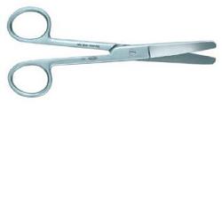 safety spa forbici retta punta tonda 14cm safety