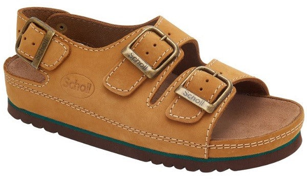 scholl shoes air bag back strap nubuck unisex bioprint cuoio 39 scholls ean 5038483539262