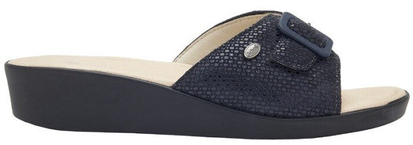 scholl shoes mango printed suede w navy blue 39 scholls ean 8004373449253